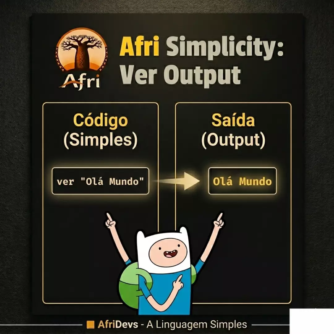 Afri -Linguagem de programação  shot 2